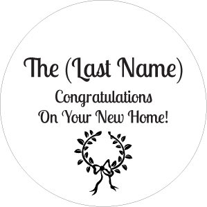 Congratulations on your new home!