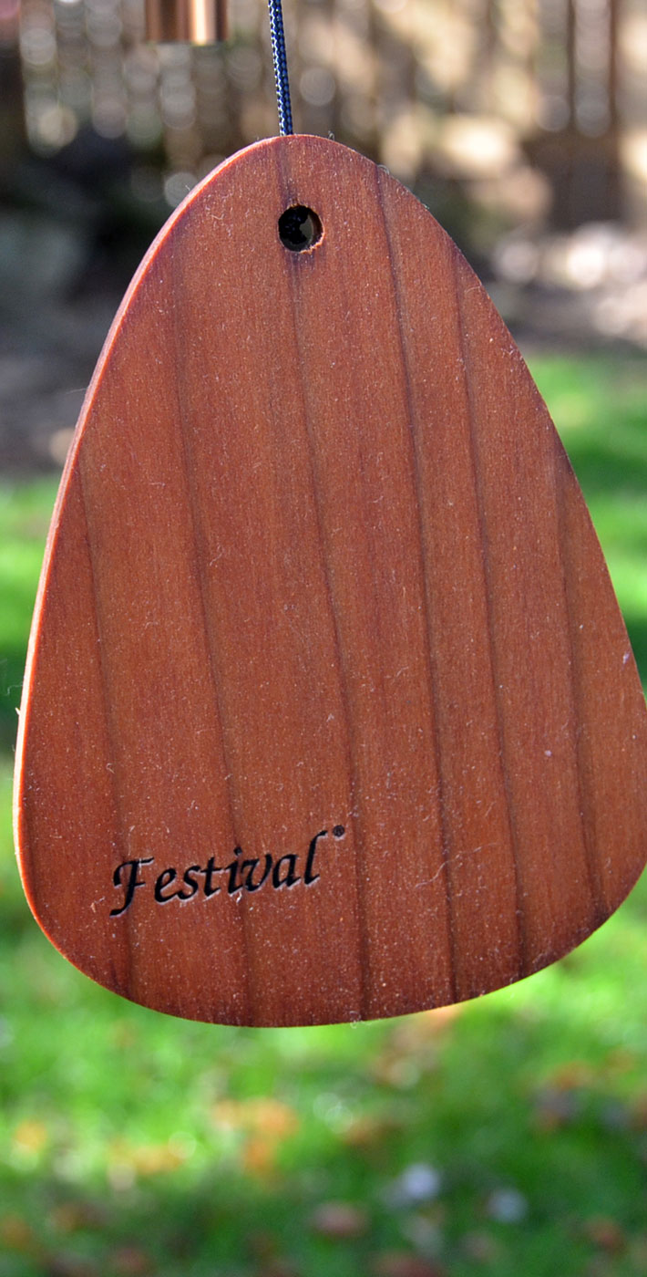 Replacement wind sail - Festival chime (Custom engraving optional)